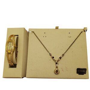 Cote D' Azur Watch & Jewelry Set